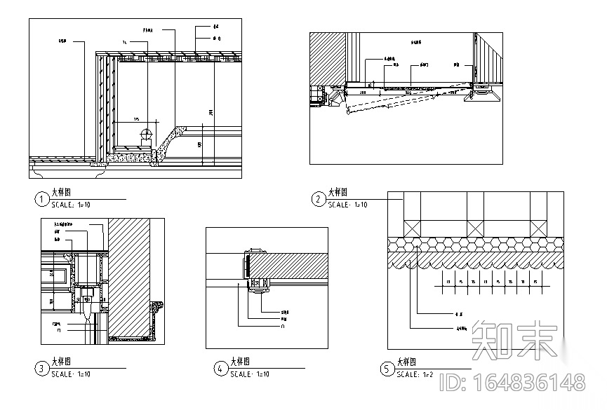 邱德光兰馨公寓A户型施工图cad施工图下载【ID:164836148】