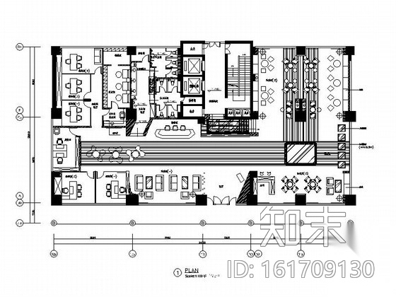 [惠州]现代风格售楼中心室内设计施工图（含效果图）cad施工图下载【ID:161709130】