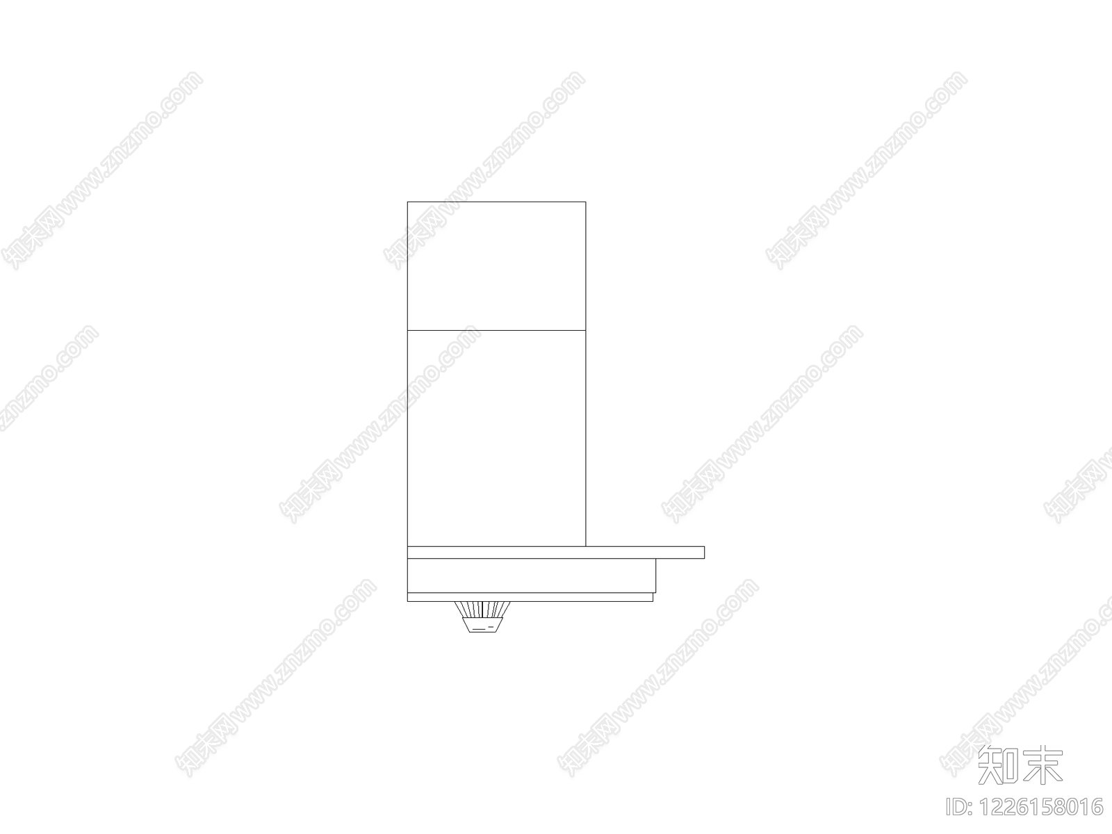 厨房设施CAD图纸