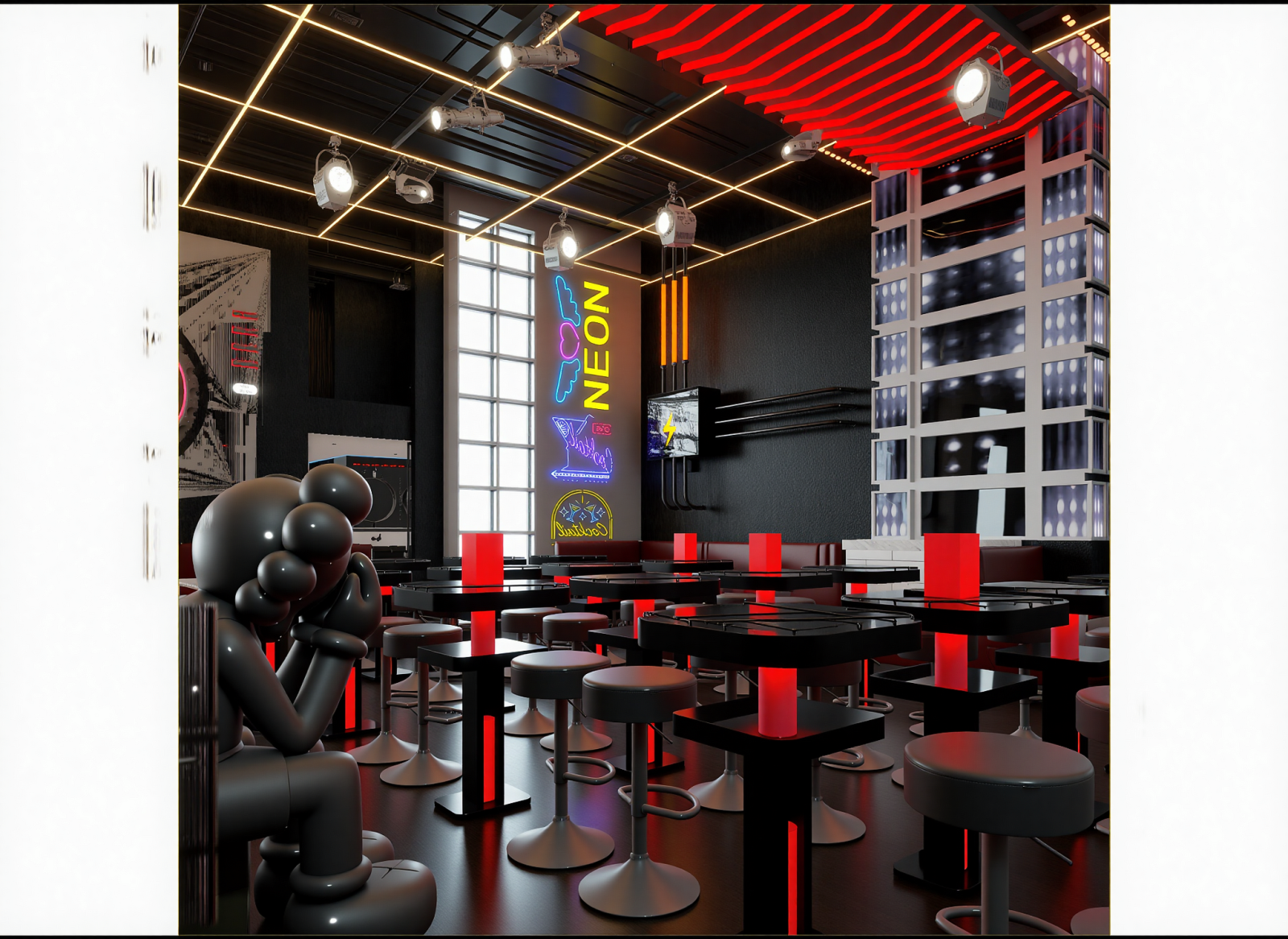 工业酒吧3D模型下载【ID:1215056642】