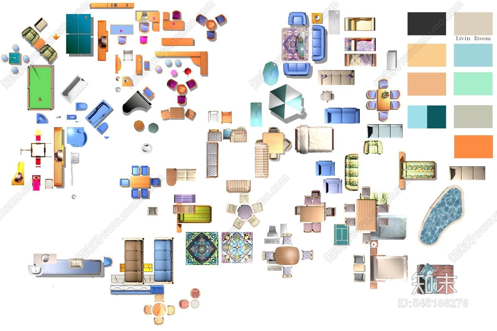 家装常用图库贴图下载【ID:545186276】