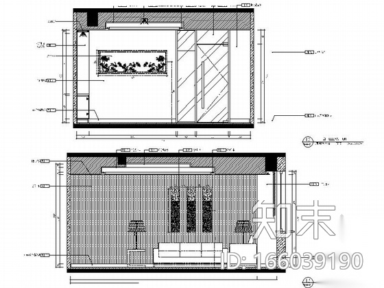 [福建]现代企业集团地产办公室设计施工图（含效果）施工图下载【ID:166039190】