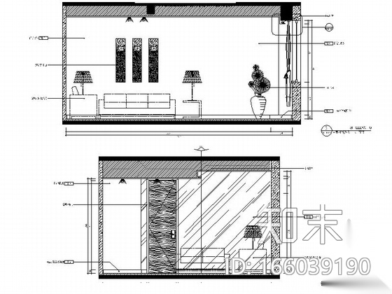 [福建]现代企业集团地产办公室设计施工图（含效果）施工图下载【ID:166039190】