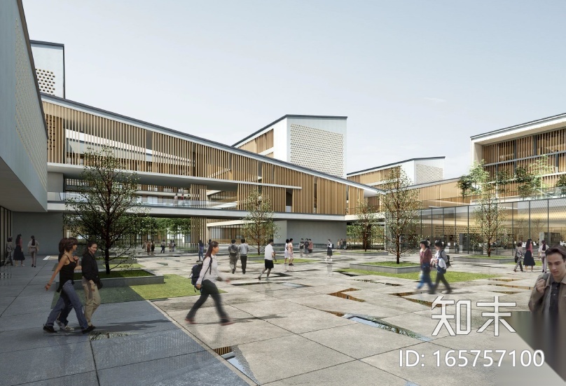 [江苏]苏州实验中学建筑设计方案文本施工图下载【ID:165757100】