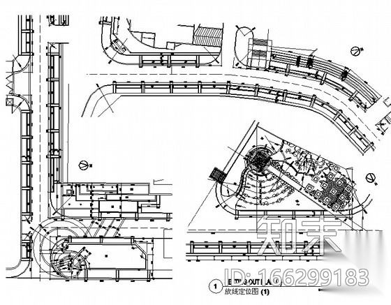 海景沿山路园林景观工程园建施工图cad施工图下载【ID:166299183】