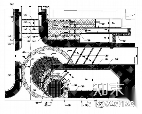 海景沿山路园林景观工程园建施工图cad施工图下载【ID:166299183】