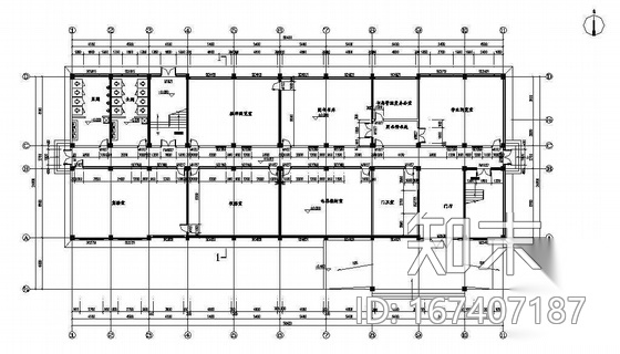 [苏州]某四层辅助教学办公楼建筑扩初（毕业设计）cad施工图下载【ID:167407187】