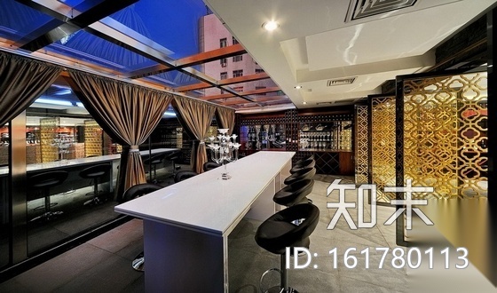 [福州]豪华四星级酒店会所设计施工图（含实景图）cad施工图下载【ID:161780113】