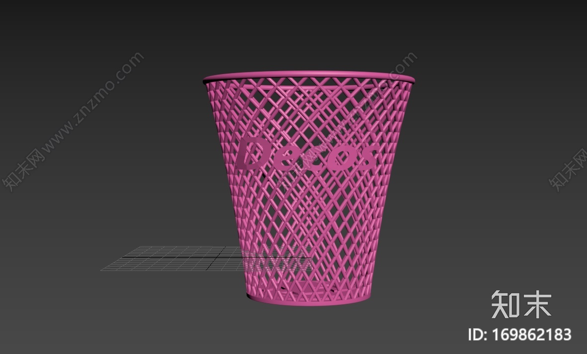 垃圾桶3d打印模型下载【ID:169862183】