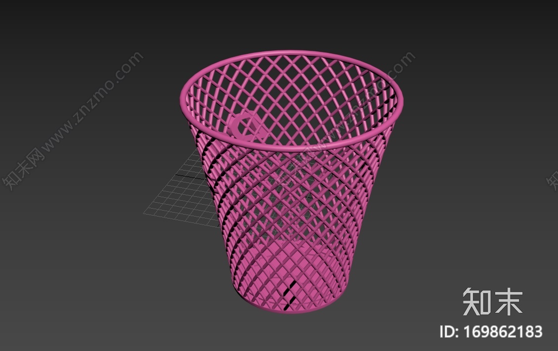 垃圾桶3d打印模型下载【ID:169862183】