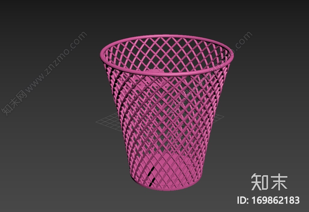 垃圾桶3d打印模型下载【ID:169862183】