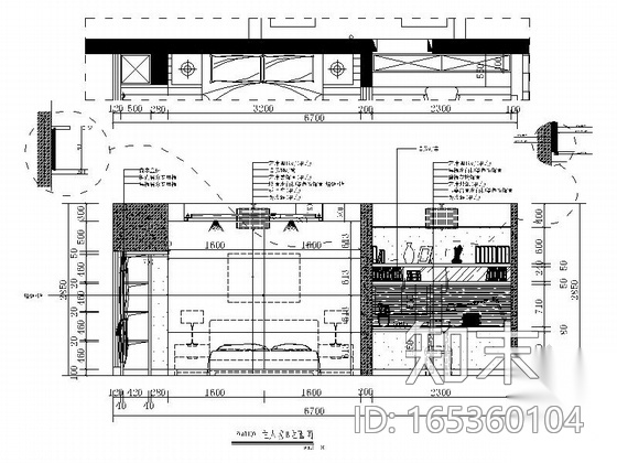 [深圳]精品现代风格三居室室内装修施工图（含完整工程报...cad施工图下载【ID:165360104】