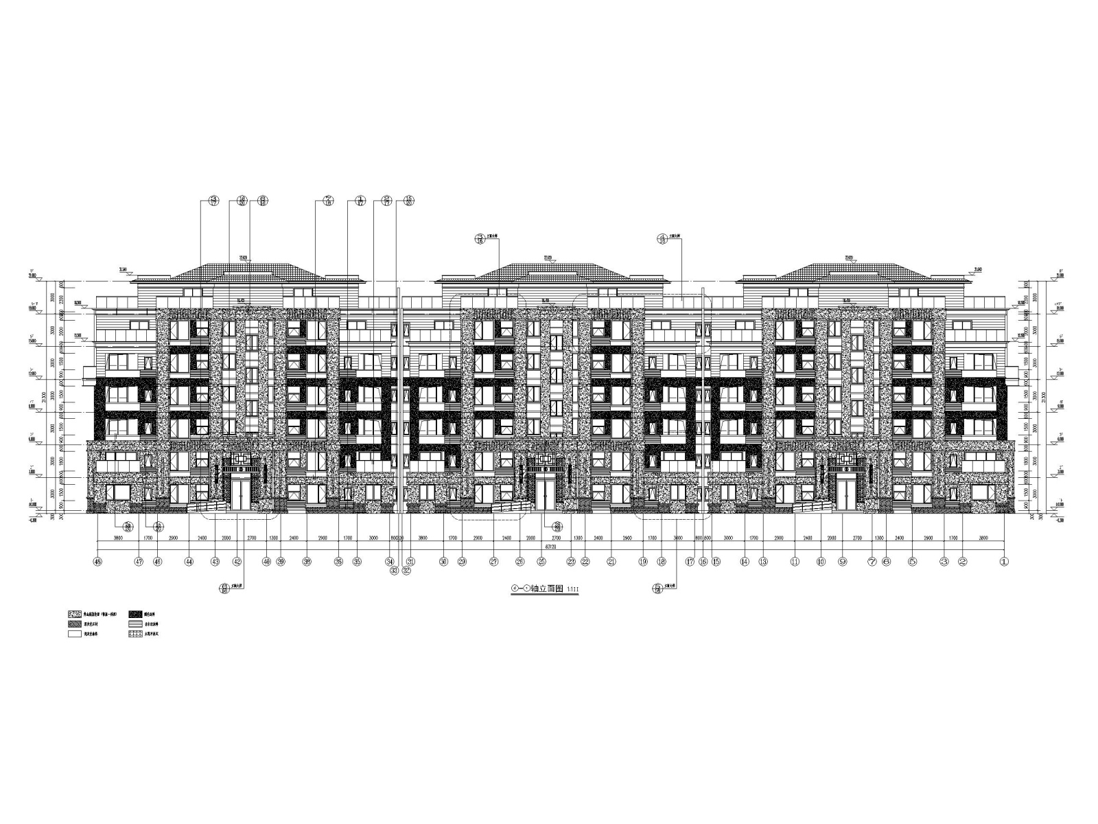 高层住宅_商业及公建配套用房建筑施工图施工图下载【ID:160579113】