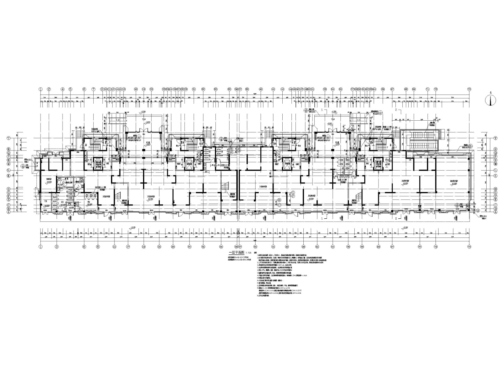 高层住宅_商业及公建配套用房建筑施工图施工图下载【ID:160579113】