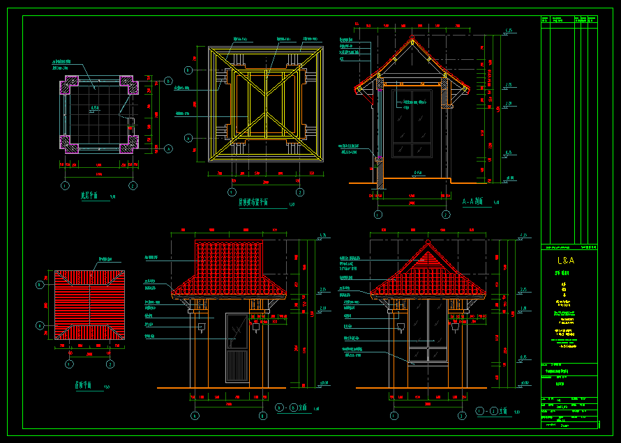 广东朗晴轩启动区景观设计施工图cad施工图下载【ID:161082176】