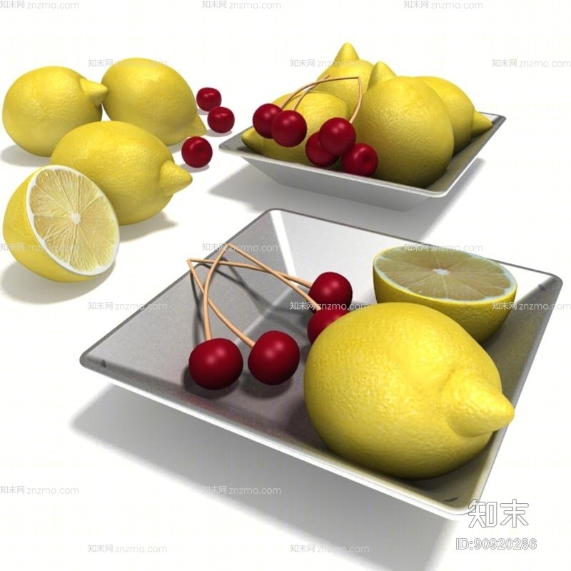 水果3D模型下载【ID:90920286】