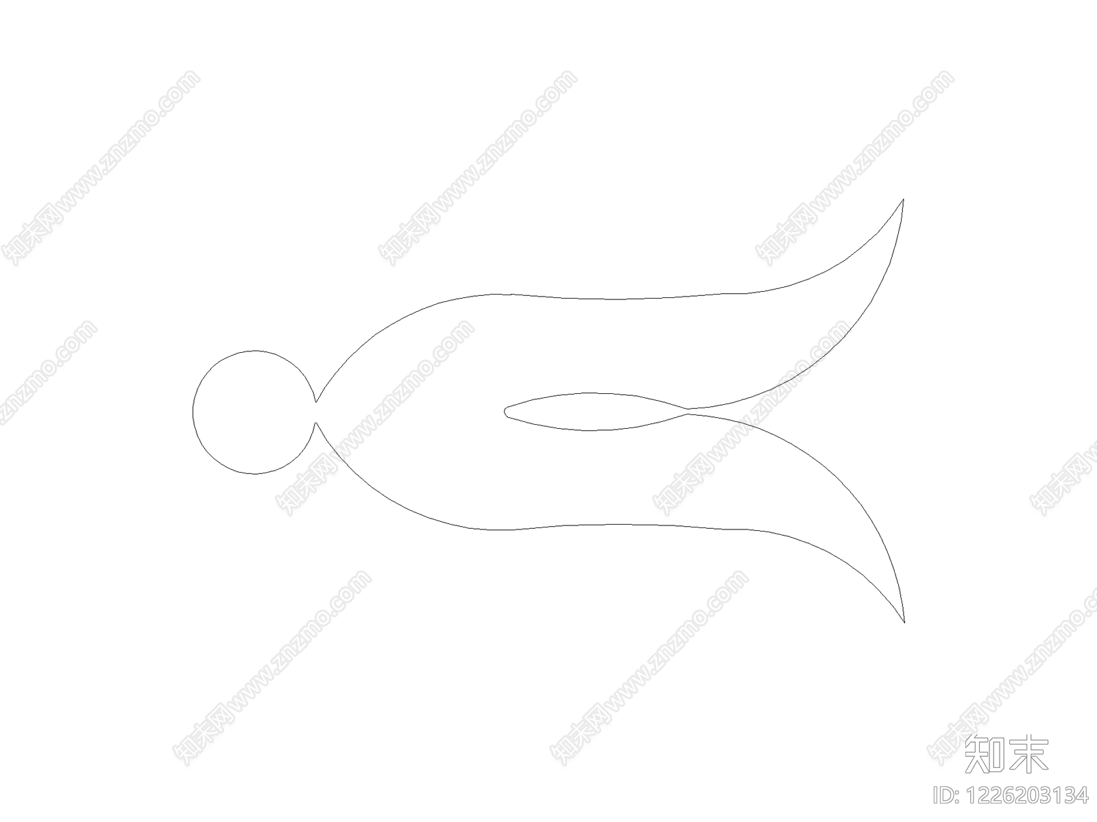 人物cad施工图下载【ID:1226203134】