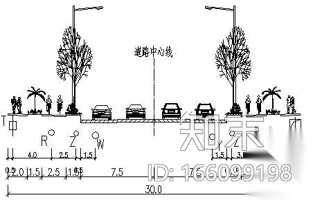 [广东]市政道路给排水工程设计方案图纸cad施工图下载【ID:166099198】