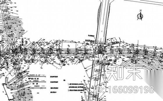 [广东]市政道路给排水工程设计方案图纸cad施工图下载【ID:166099198】