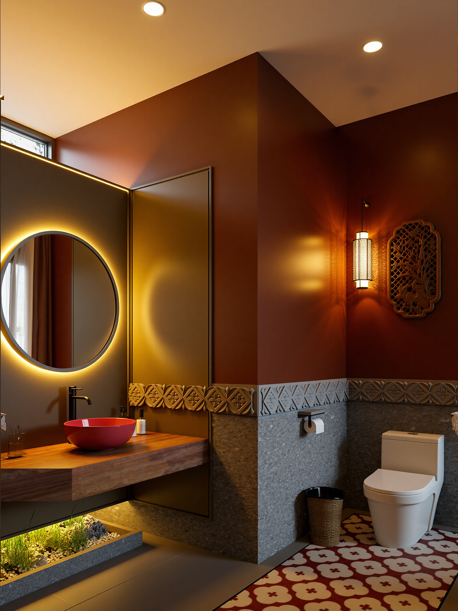 新古典卫生间3D模型下载【ID:1214436625】