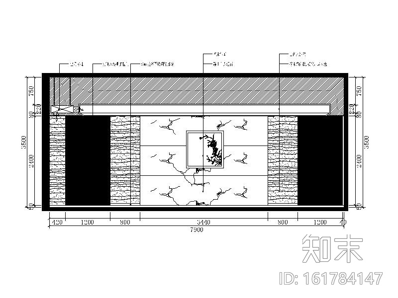 全套简约风格办公室设计施工图(含效果图）cad施工图下载【ID:161784147】