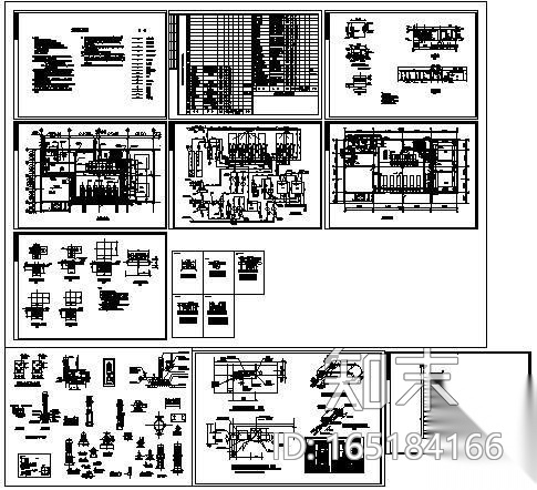 暖通空调设备大样图库施工图下载【ID:165184166】