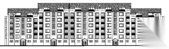 多层住宅施工图cad施工图下载【ID:149856174】