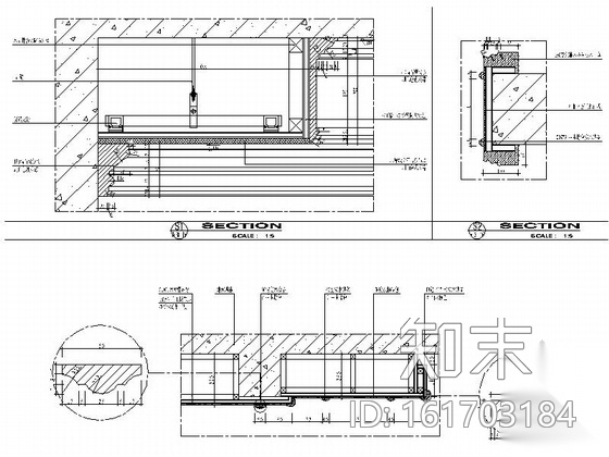 [北京]精品现代简约风格府邸式公寓装修室内设计施工图cad施工图下载【ID:161703184】