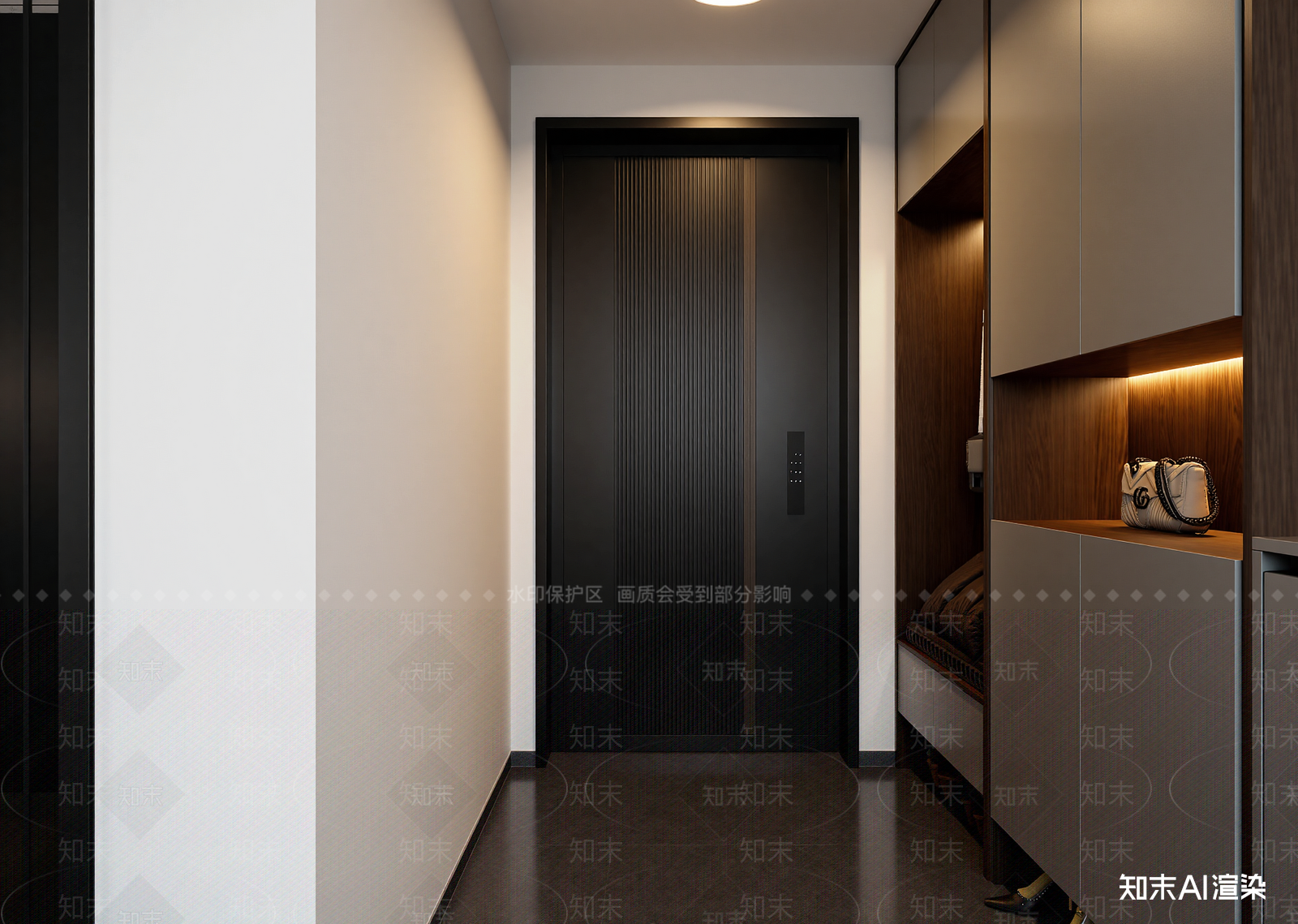 现代玄关3D模型下载【ID:1214721430】