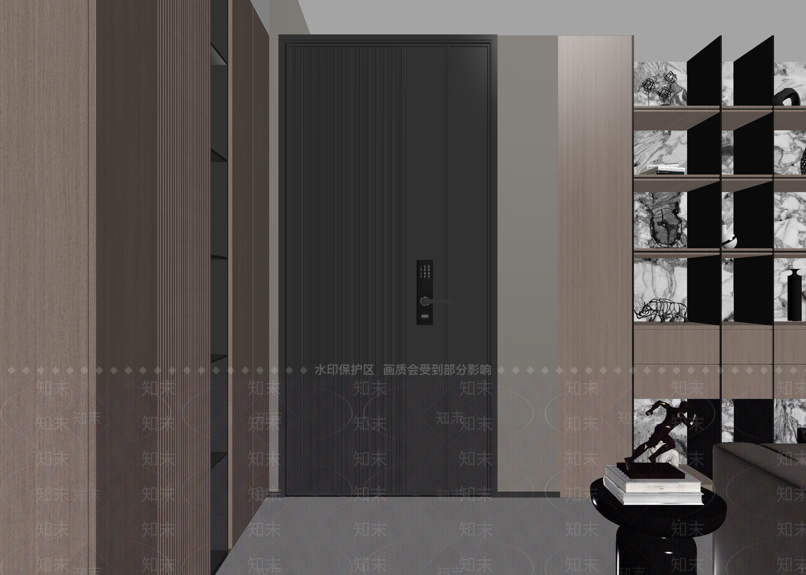 现代玄关3D模型下载【ID:1214819981】