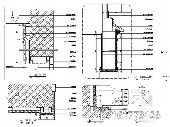 [北京]某中式酒楼室内装修施工图（含实景）cad施工图下载【ID:161773123】