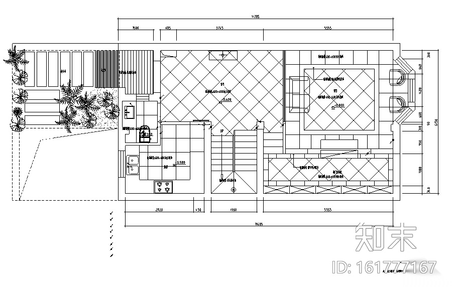 欧式风别墅空间设计施工图（附效果图+软装配置）cad施工图下载【ID:161777167】