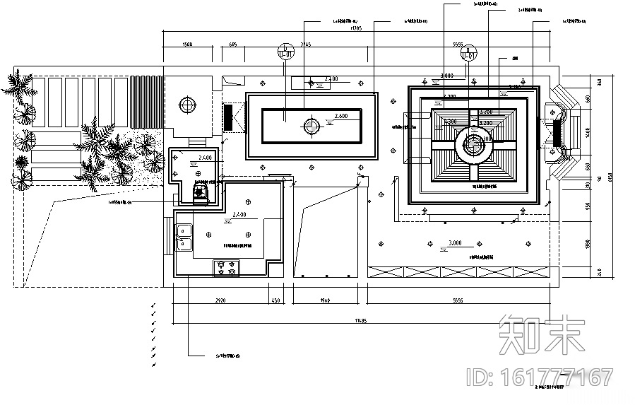 欧式风别墅空间设计施工图（附效果图+软装配置）cad施工图下载【ID:161777167】