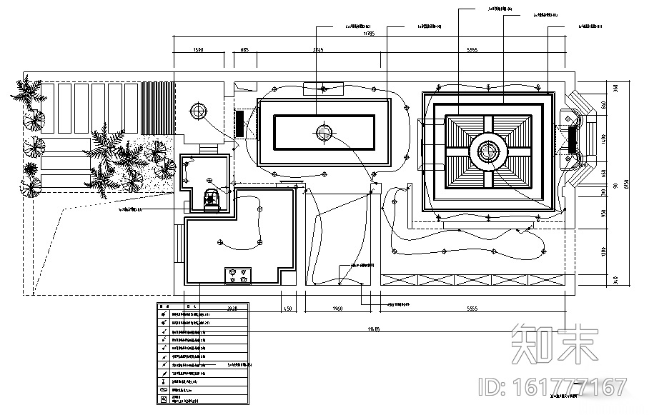 欧式风别墅空间设计施工图（附效果图+软装配置）cad施工图下载【ID:161777167】