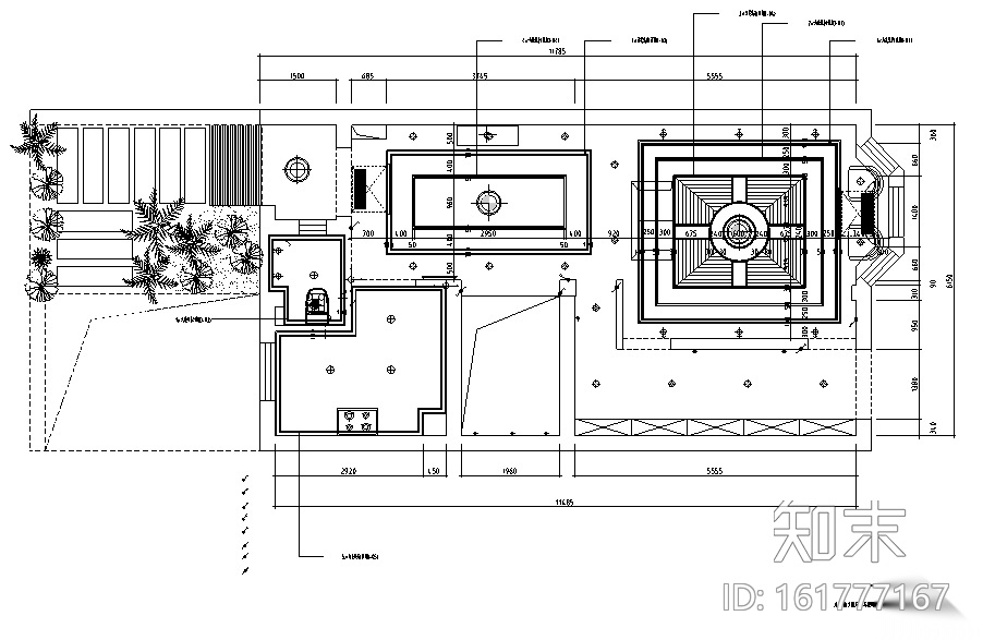 欧式风别墅空间设计施工图（附效果图+软装配置）cad施工图下载【ID:161777167】