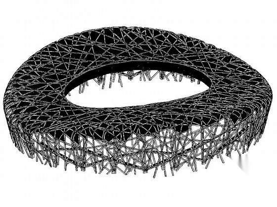 [北京]某国际级体育馆建筑施工图施工图下载【ID:164865169】