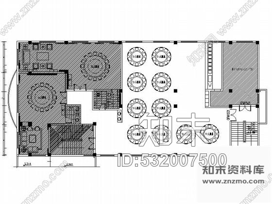 施工图福建检察院招待楼餐厅及包厢室内设计施工图含效果施工图下载【ID:532007500】