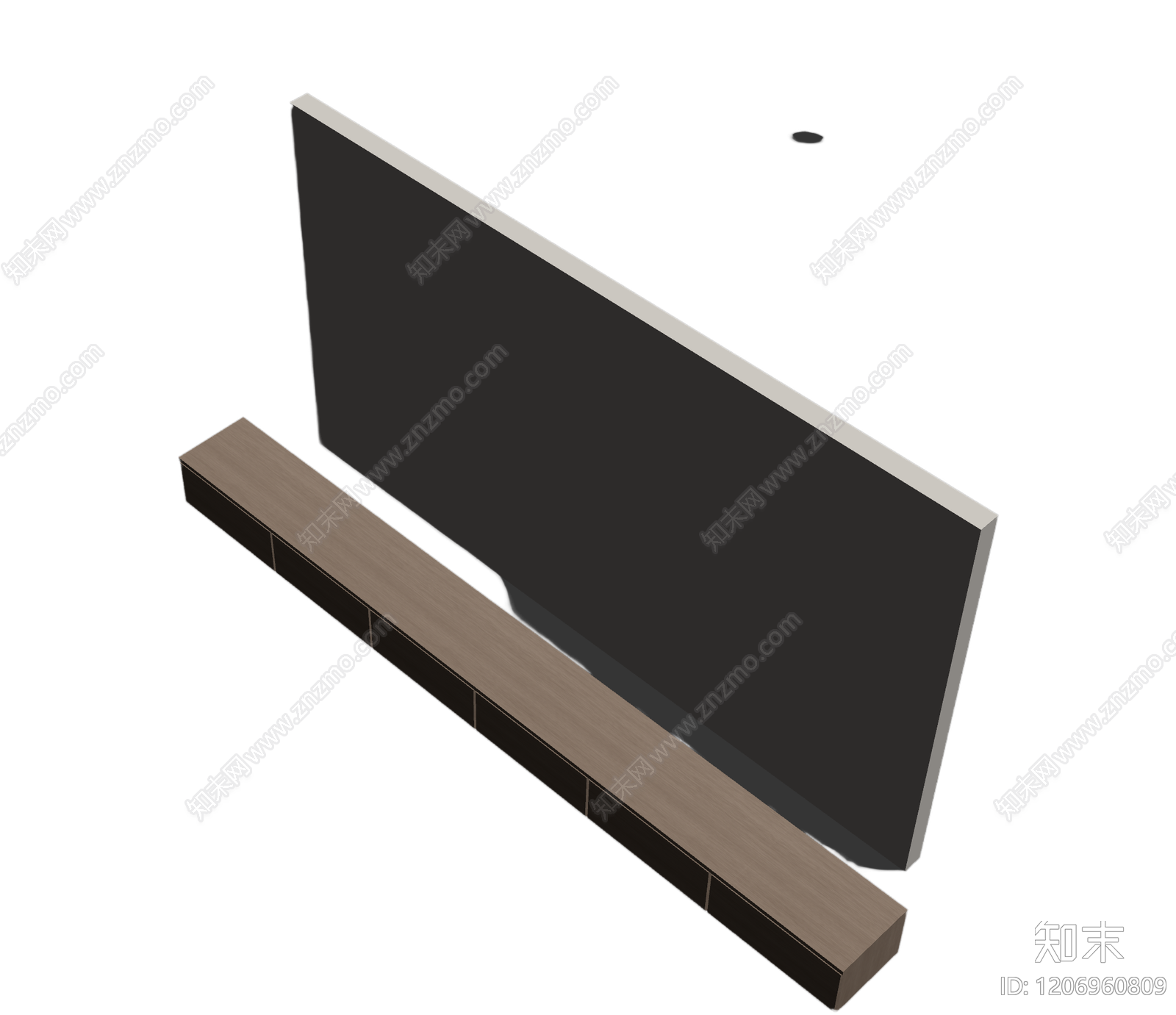 电视墙组合模型3D模型下载【ID:1206960809】