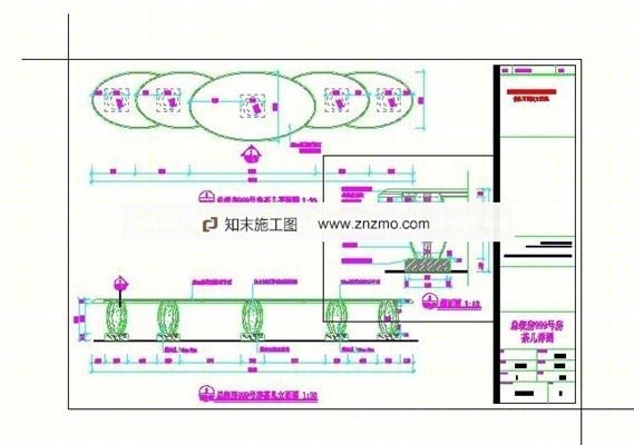 夜总会豪华房茶几详图cad施工图下载【ID:76941853】