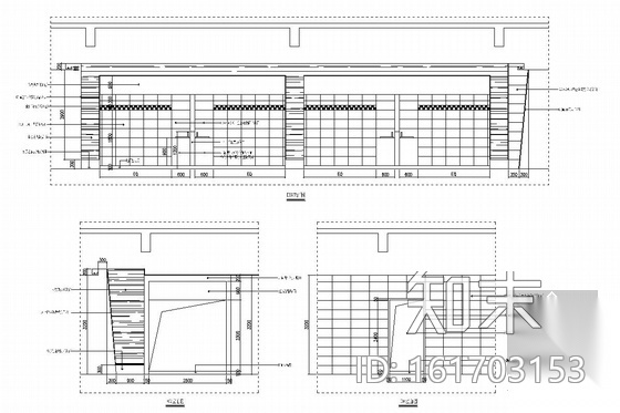 [南京]地标性大型便民综合菜市场室内装修图（含效果图）cad施工图下载【ID:161703153】