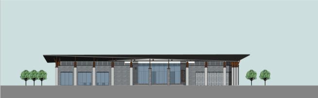 新中式风格温泉主题度假区建筑设计方案文本cad施工图下载【ID:151658126】