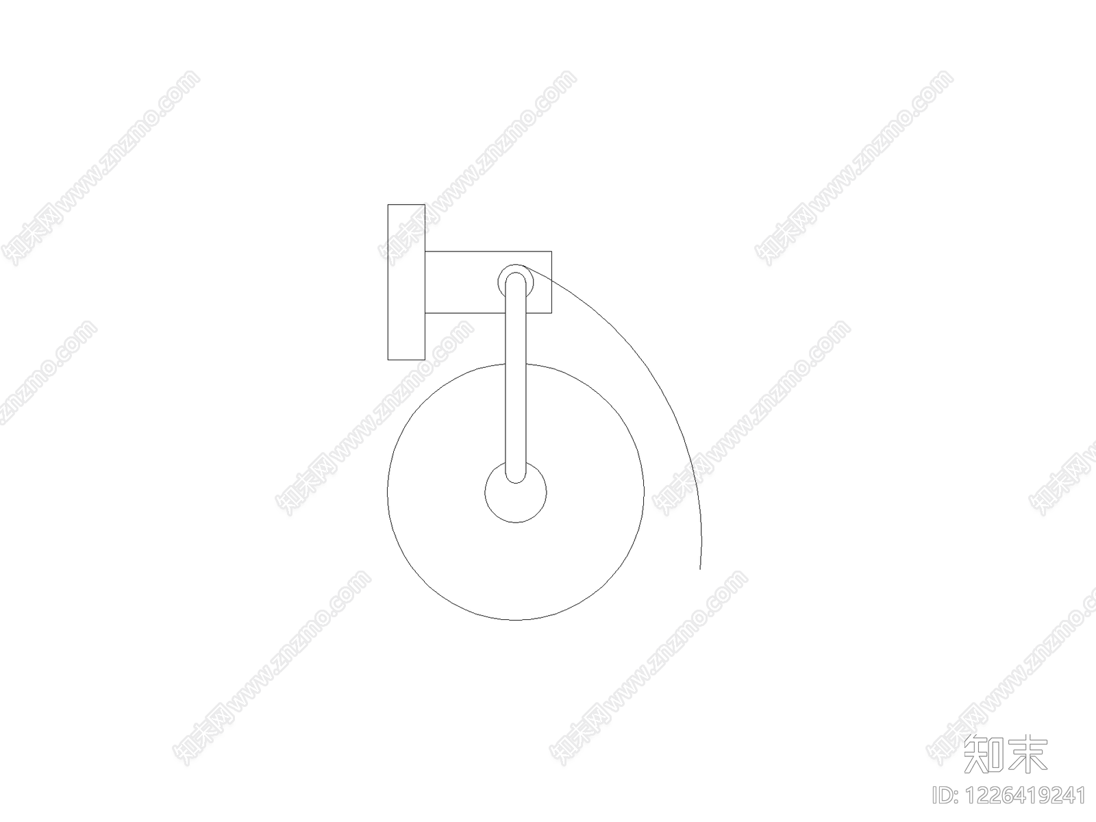 五金管件cad施工图下载【ID:1226419241】