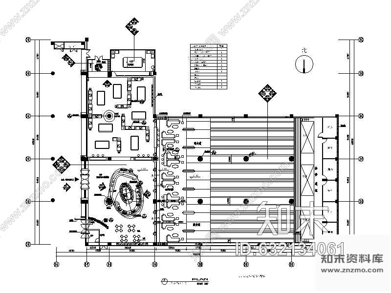 施工图某保龄球馆装修图施工图下载【ID:632134061】