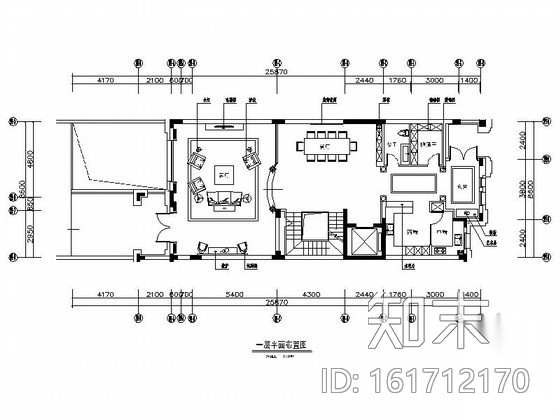 [辽宁]精致美式风格三层别墅装修施工图（含汇报方案）施工图下载【ID:161712170】