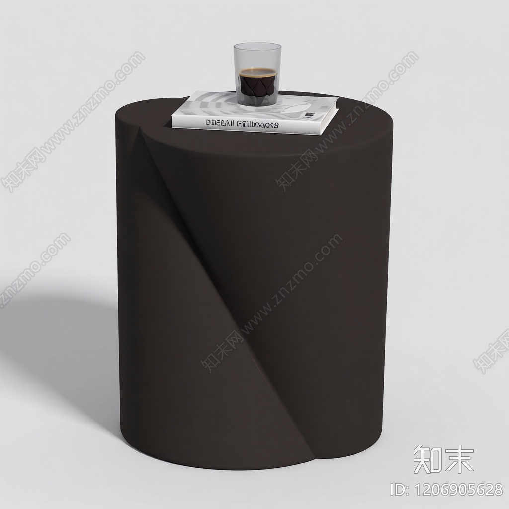 旋转曲面边几3D模型下载【ID:1206905628】