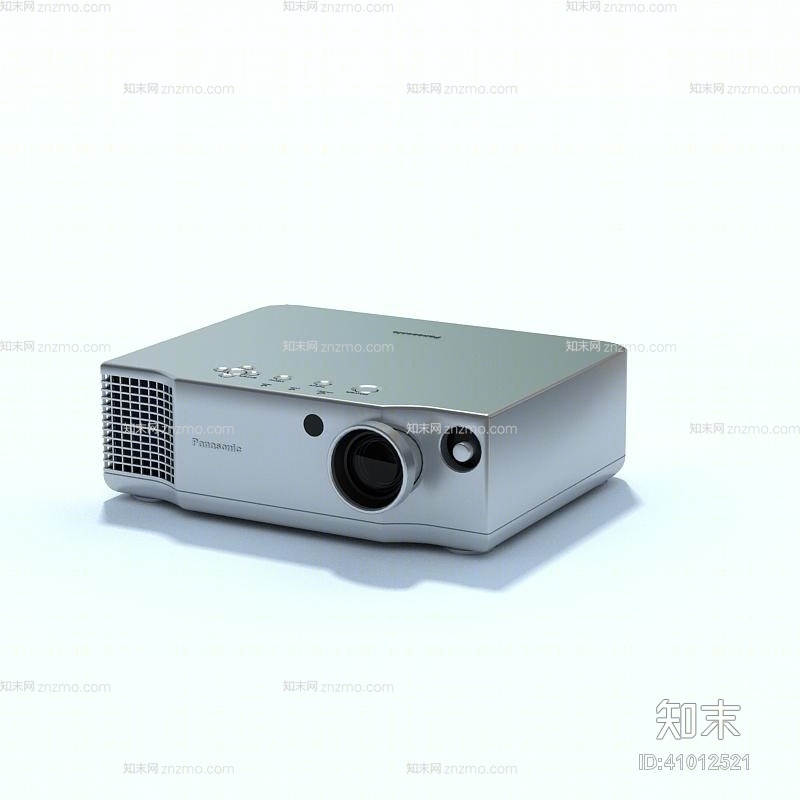 灰色投影仪3D模型下载【ID:41012521】