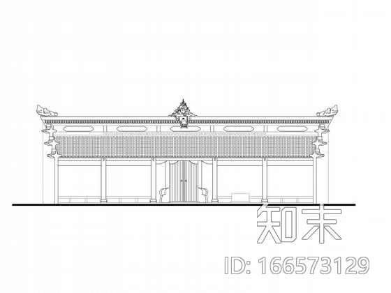 某中学校文物院维修改造工程建筑施工图(另含给排水和电...cad施工图下载【ID:166573129】