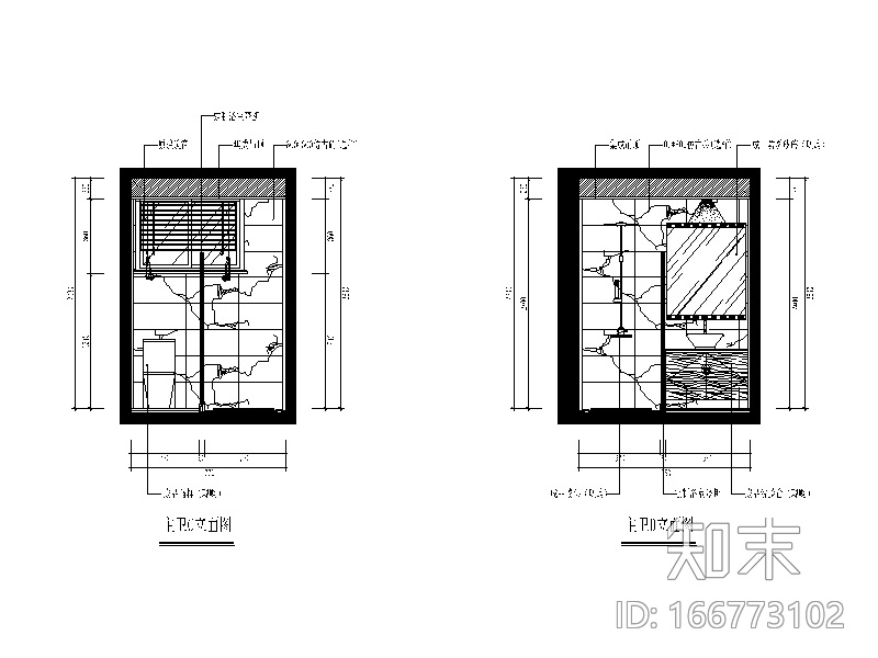 [福建]长乐新中式别墅设计施工图（含效果图）cad施工图下载【ID:166773102】