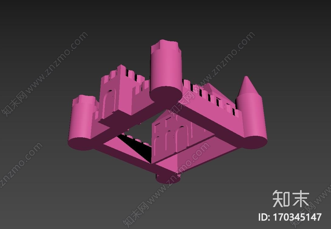 建筑模型3d打印3d打印模型下载【ID:170345147】