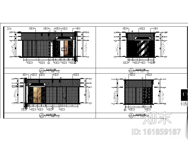 [杭州]知名豪华酒店设计施工图（含实景图）cad施工图下载【ID:161859187】